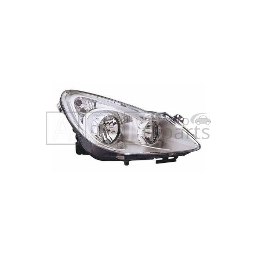 Фара OPEL CORSA 07-10 Правый хром (DEPO)